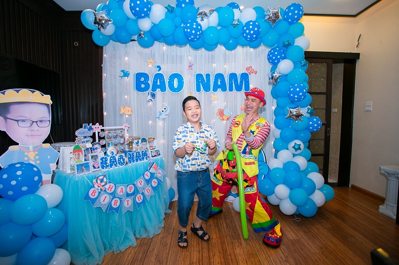 Tổ chức tiệc sinh nhật cho bé Bảo Nam